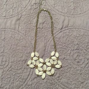 White Beaded Necklace